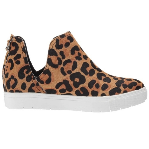 Steve Maden Leopard Fur Platform Shoes - Picture 6 of 16